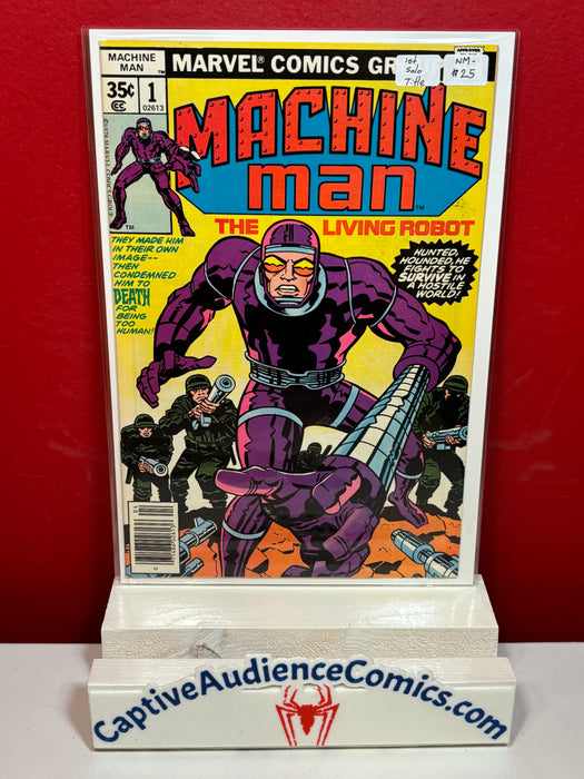 Machine Man, Vol. 1 #1 - 1st Solo Title - NM-