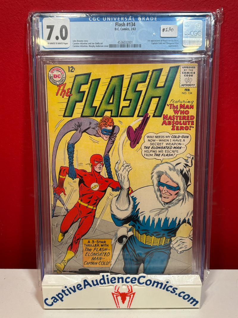 Flash Vol. 1 #134 - 1st Ira West - CGC 7.0