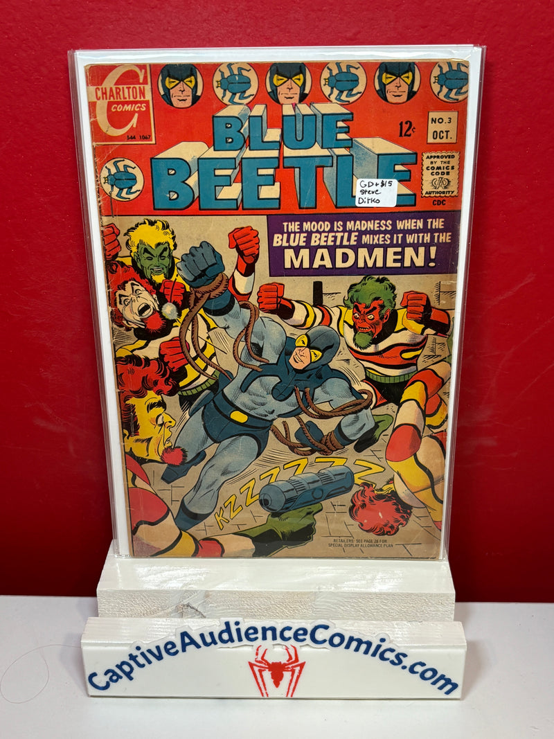 Blue Beetle, Vol. 6 #3 - Steve Ditko - GD+