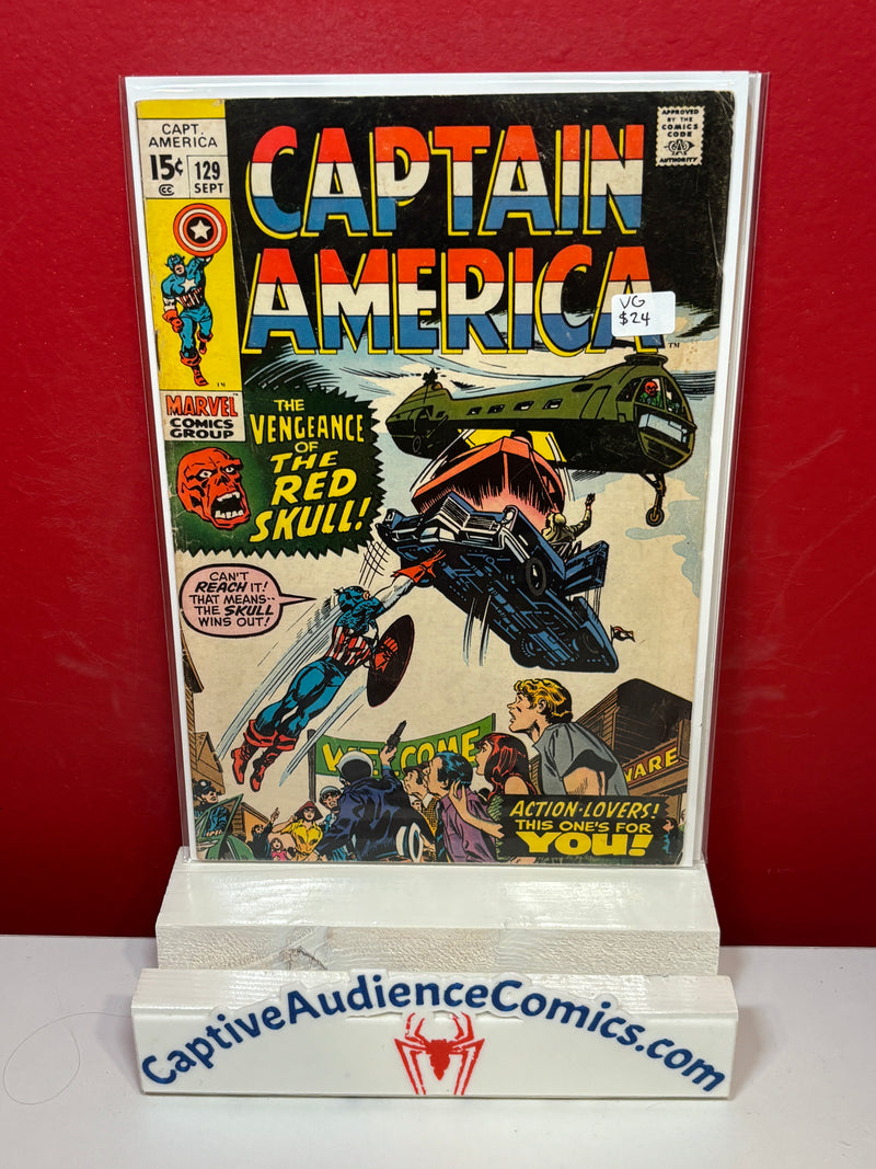 Captain America, Vol. 1 #129 - VG