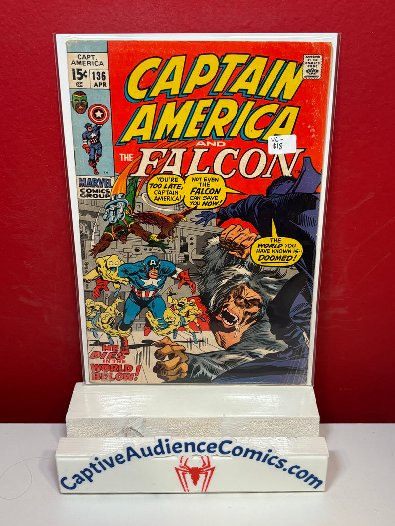 Captain America, Vol. 1 #136 - VG-