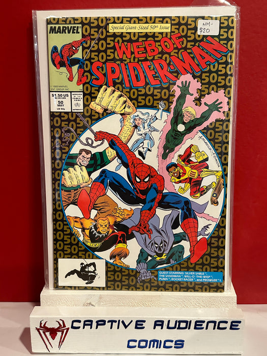Web of Spider-Man, Vol. 1 #50 - NM-