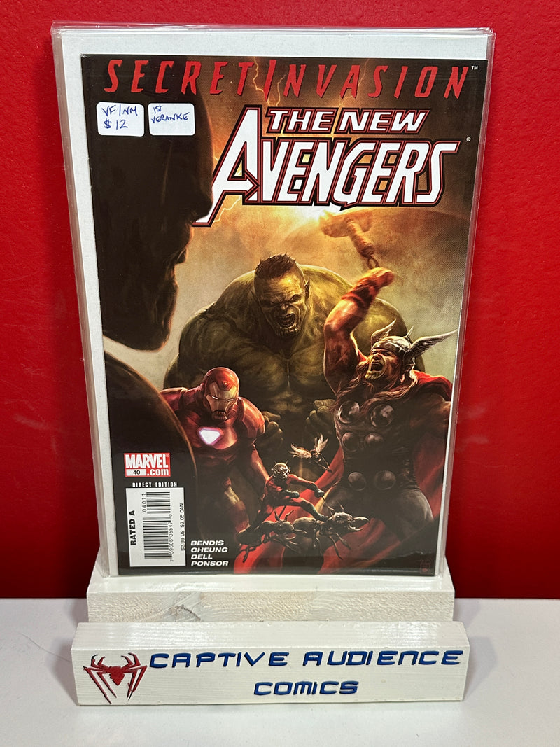 New Avengers, Vol. 1 #40 - 1st Veranike - VF/NM