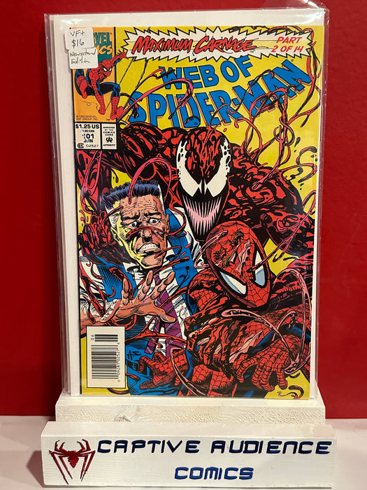 Web of Spider-Man, Vol. 1 #101 - Newsstand Edition - VF+