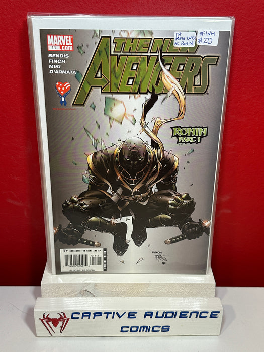 New Avengers, Vol. 1 #11 - 1st Maya Lopez Ms. Ronin - VF/NM