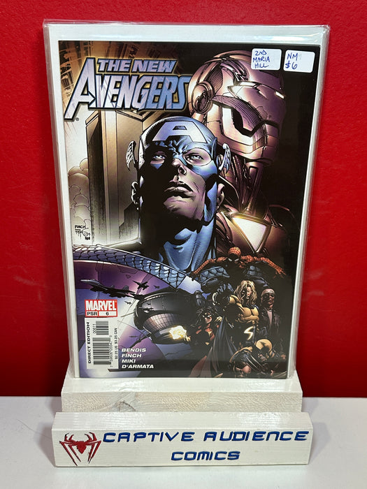 New Avengers, Vol. 1 #6 - 2nd Maria Hill - NM