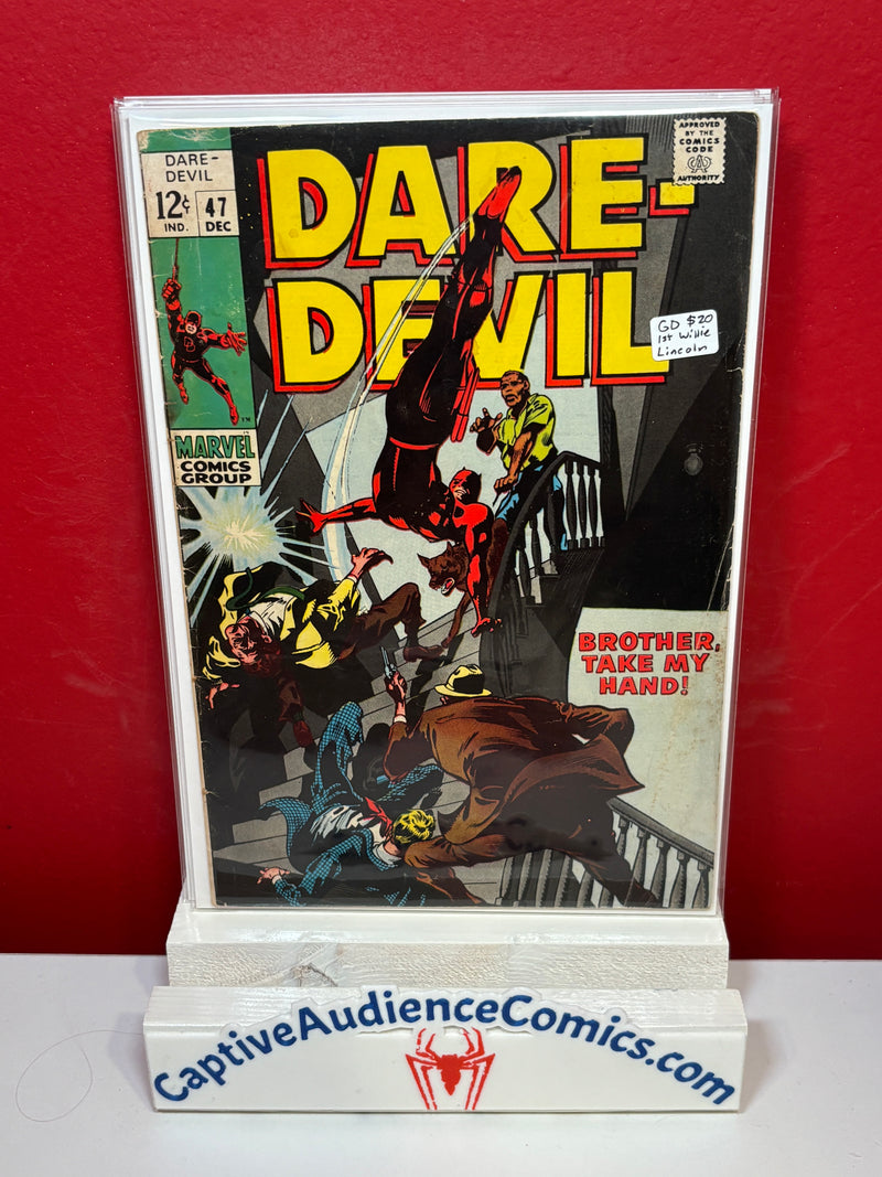 Daredevil, Vol. 1 #47 - 1st Willie Lincoln - GD