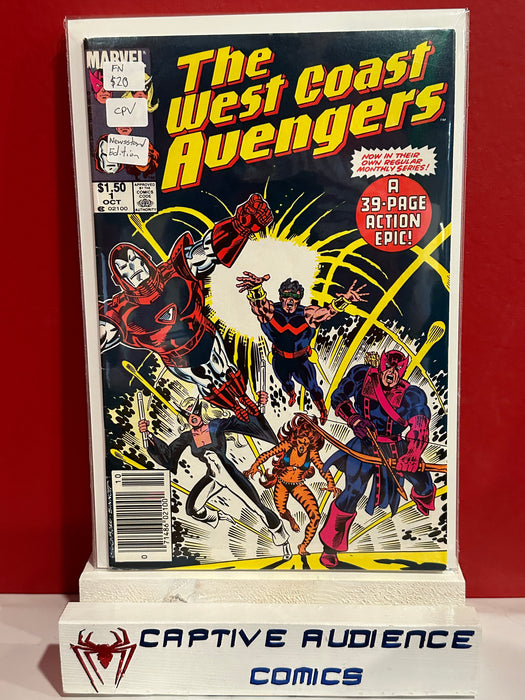 West Coast Avengers, The Vol. 2 #1 - Newsstand Edition - CPV - FN