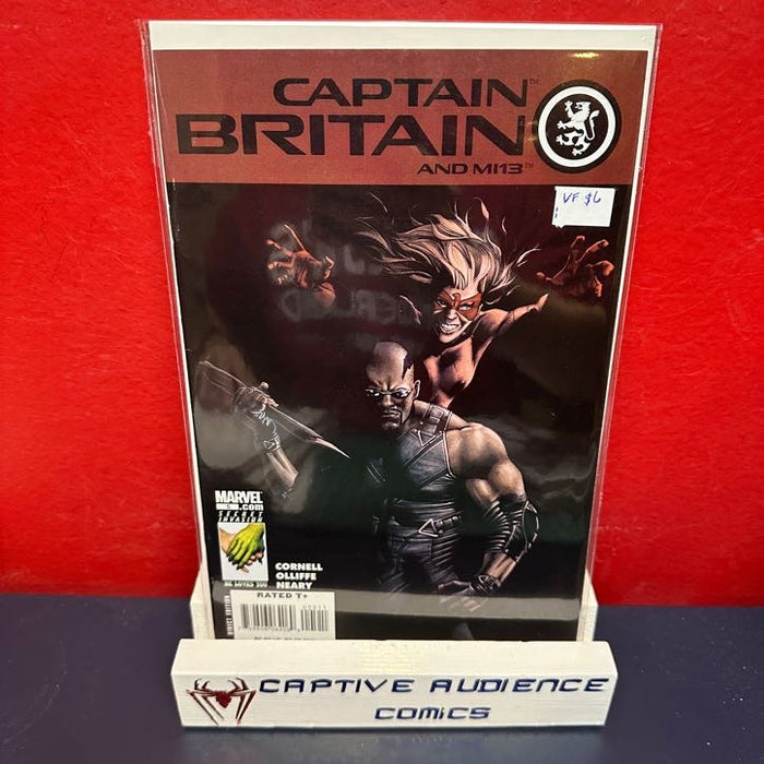 Captain Britain and MI:13 #5 - VF