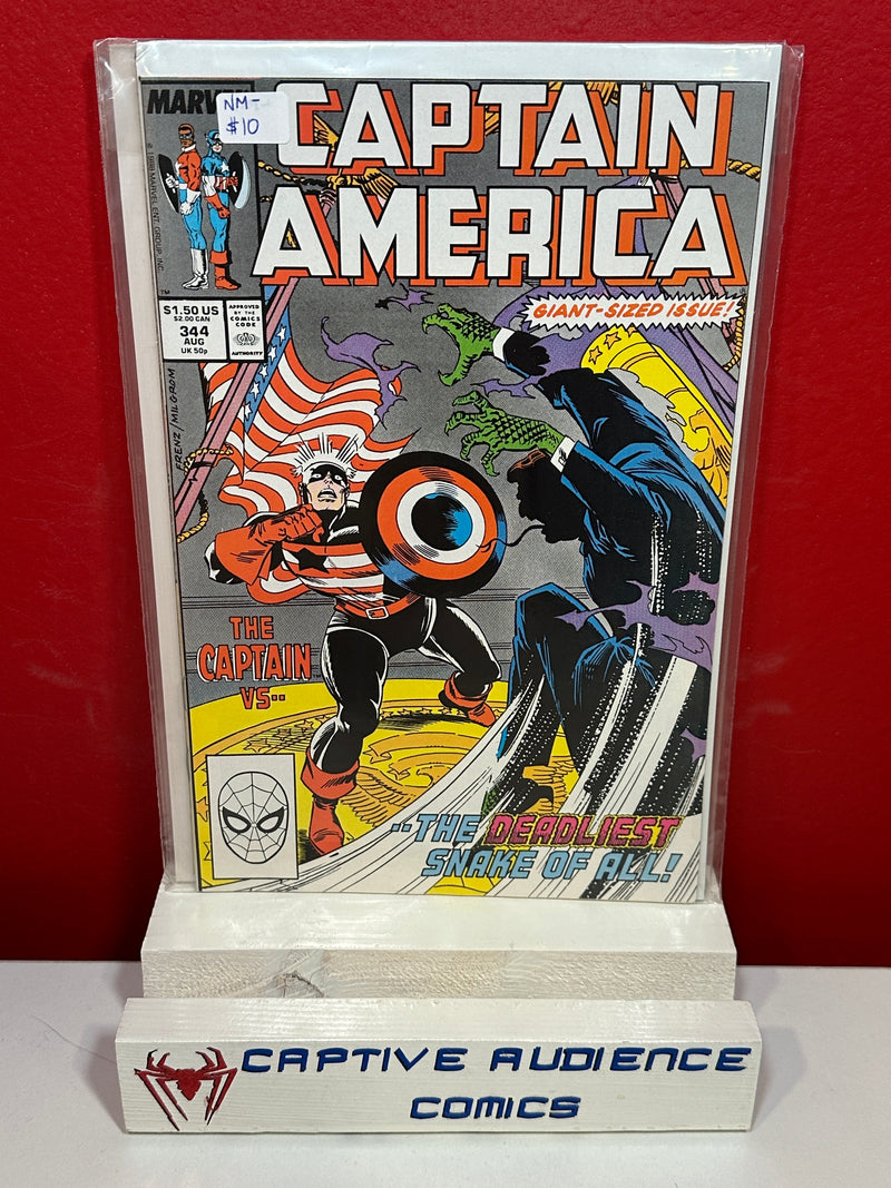 Captain America, Vol. 1 #344 - NM-