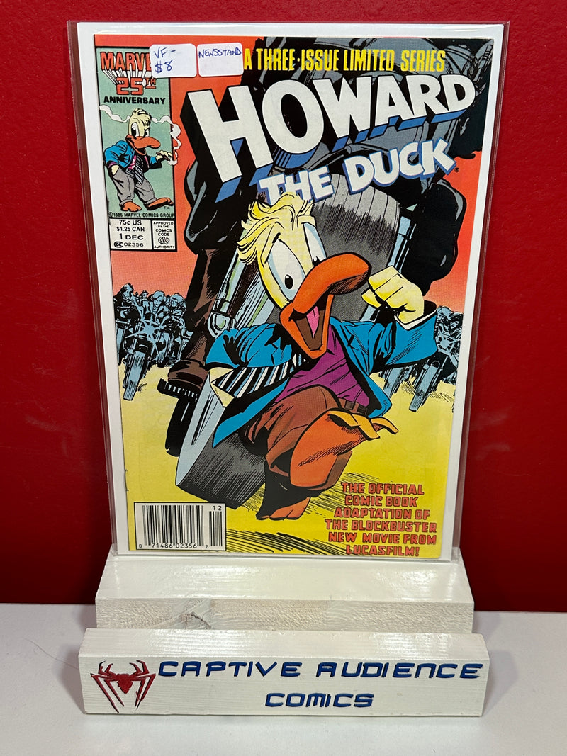 Howard the Duck, Vol. 5 #1 - Newsstand - VF-