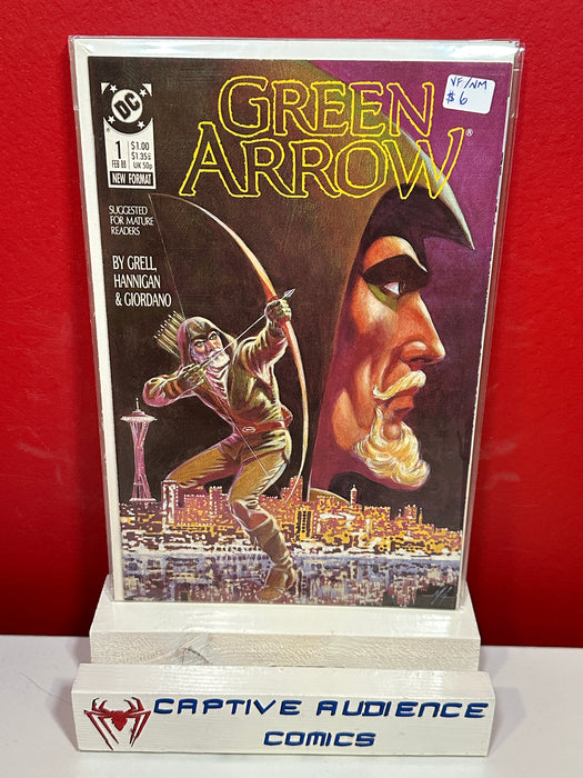 Green Arrow, Vol. 2 #1 - VF/NM