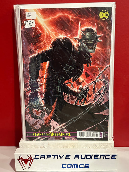 DC's Year of the Villain #1 - 1:500 Ratio Jim Chewing Variant - NM