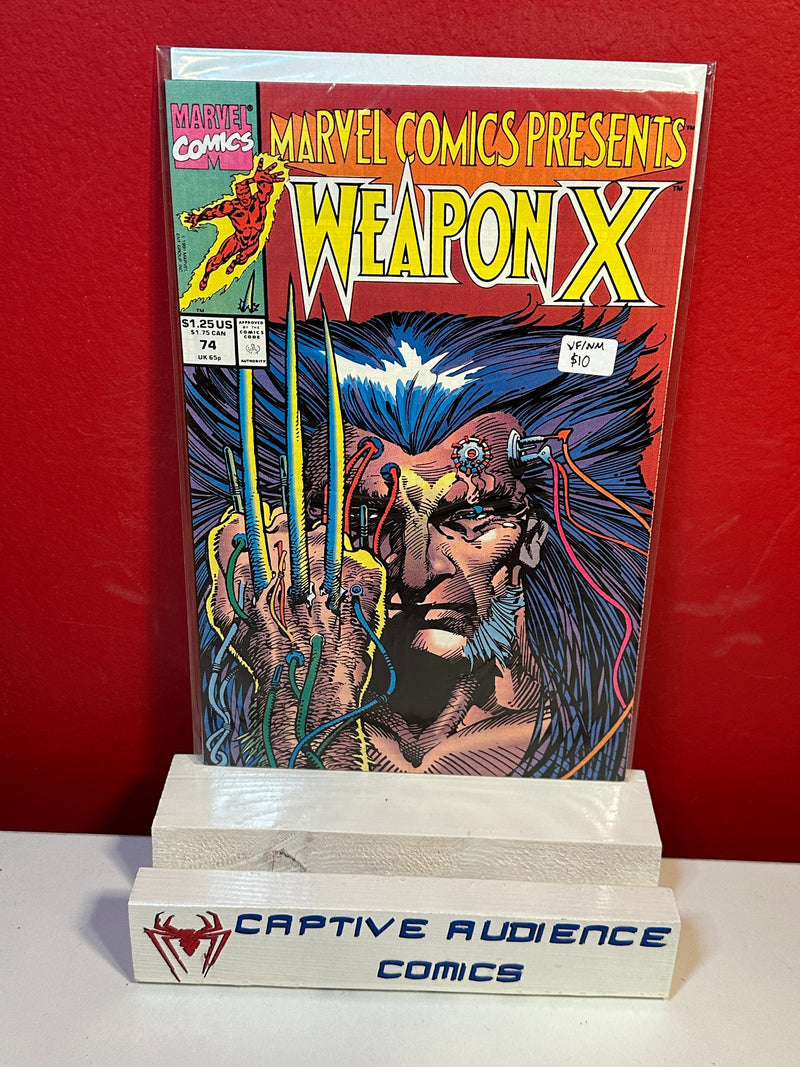 Marvel Comics Presents, Vol. 1 #74 - VF/NM