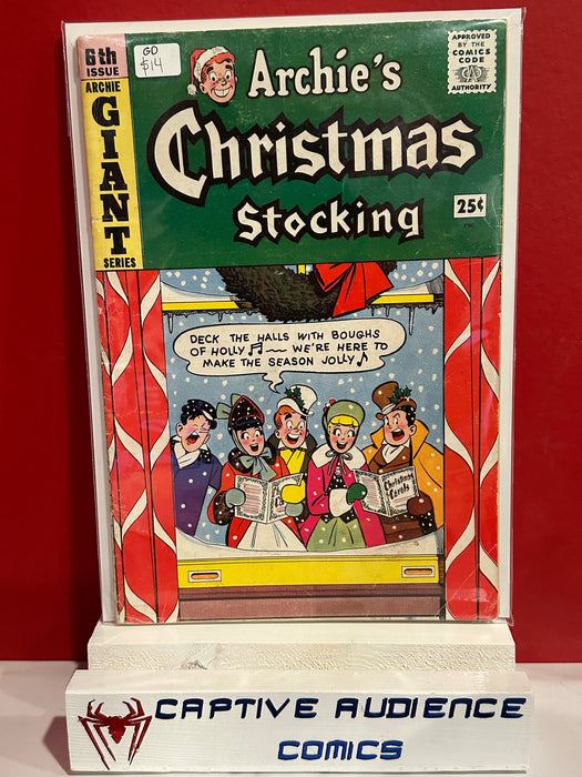 Archie's Christmas Stocking, Vol. 1 #6 - GD