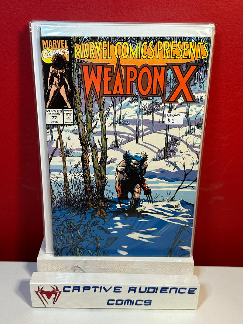 Marvel Comics Presents, Vol. 1 #77 - VF/NM