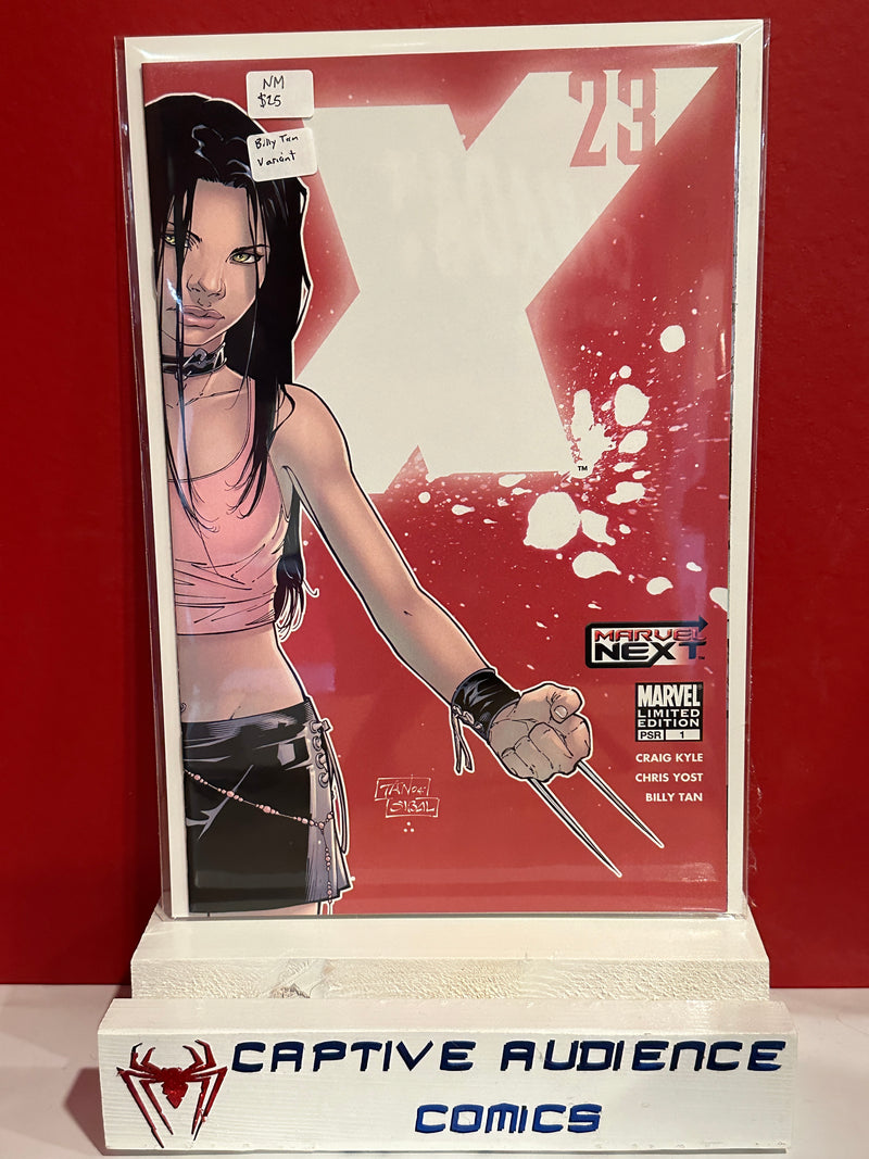 X-23, Vol. 1 #1 - Billy Tan Variant - NM