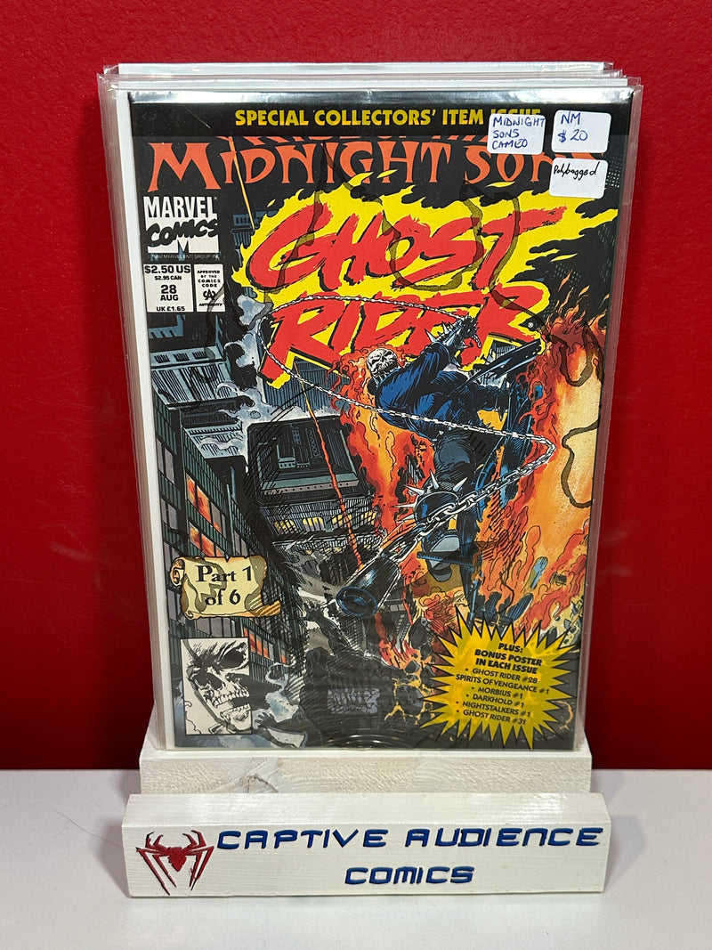 Ghost Rider, Vol. 2 #28 - Midnight Sons Cameo - Polybagged - NM