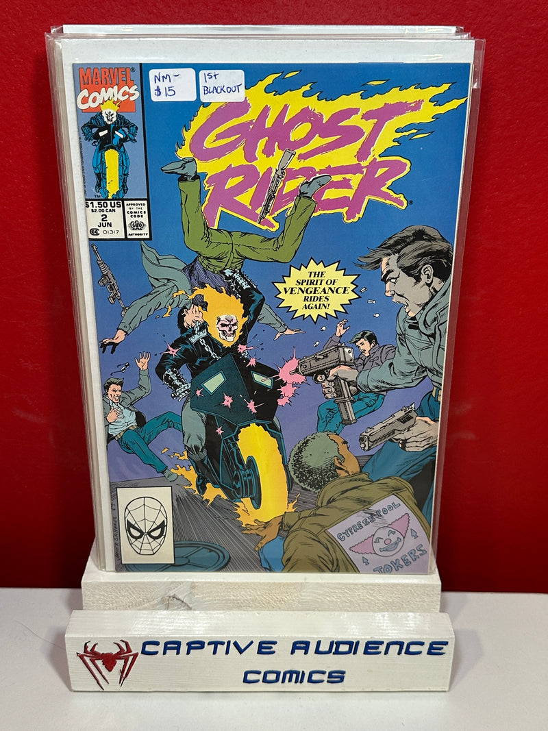Ghost Rider, Vol. 2 #2 - 1st Blackout - NM-