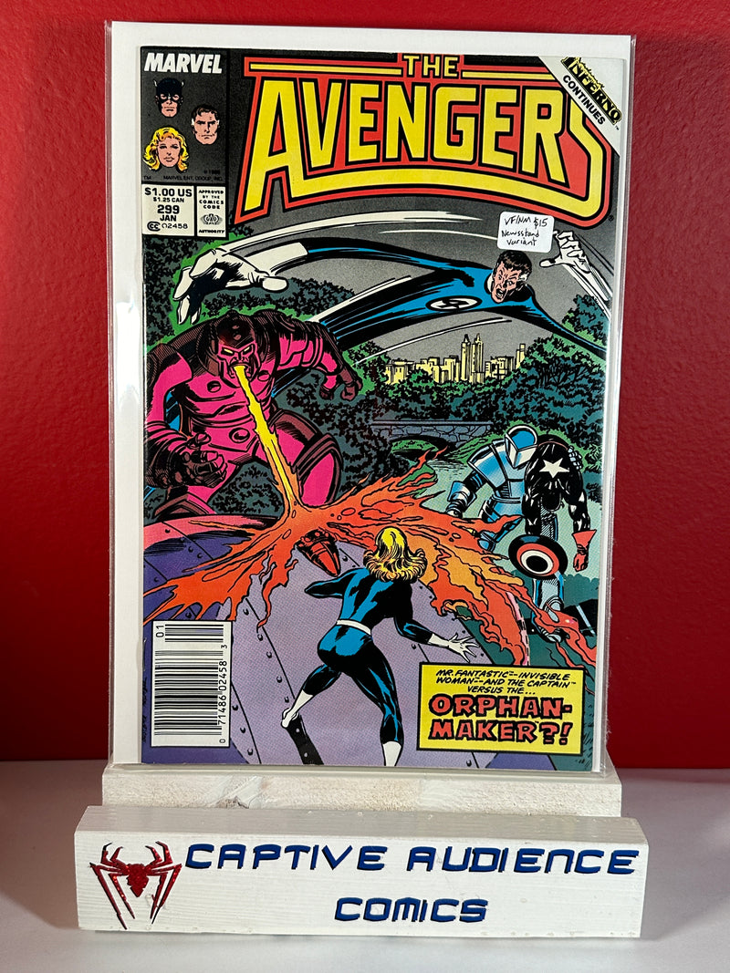 Avengers, The Vol. 1 #299 - Newsstand Variant - VF/NM
