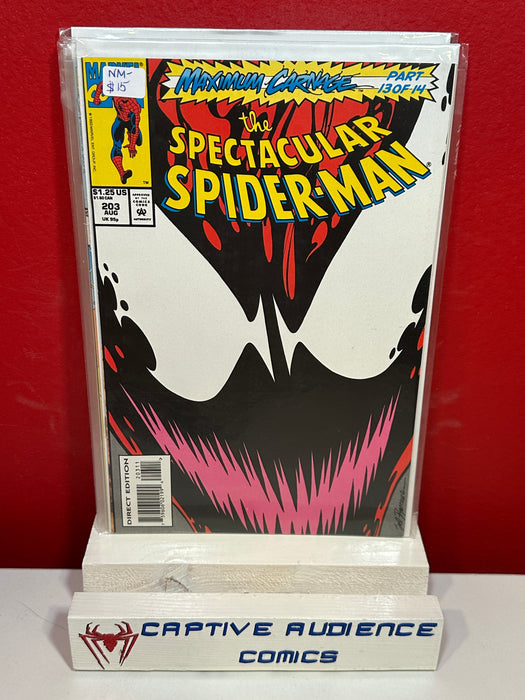 Spectacular Spider-Man, The Vol. 1 #203 - NM-