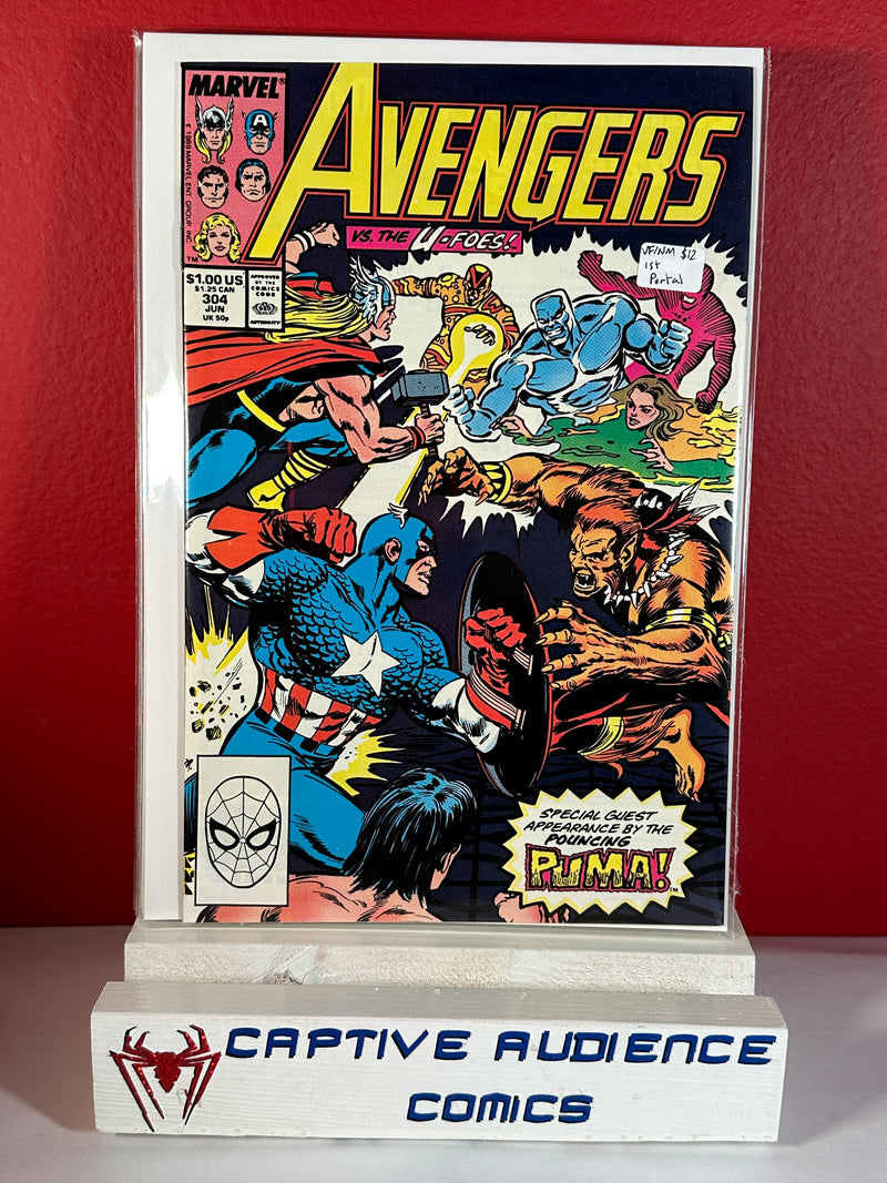 Avengers, The Vol. 1 #304 - 1st Portal - VF/NM