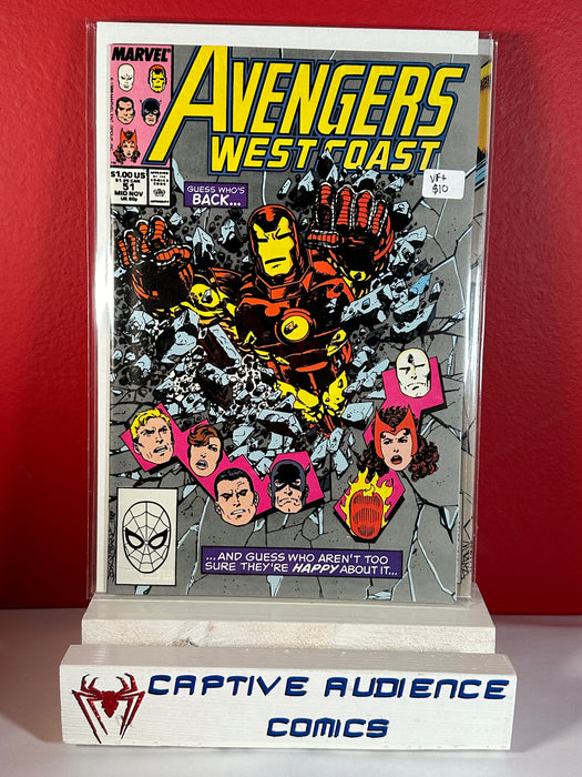 West Coast Avengers, The Vol. 2 #51 - VF+