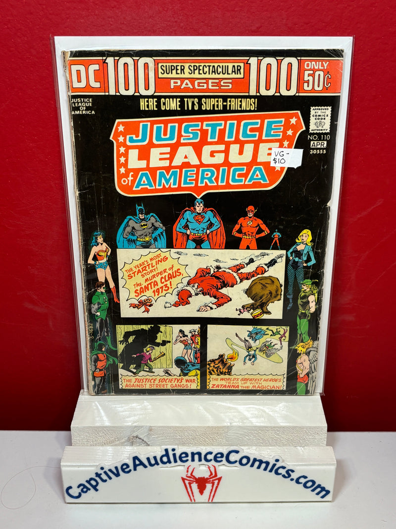 Justice League of America, Vol. 1 #110 - VG-