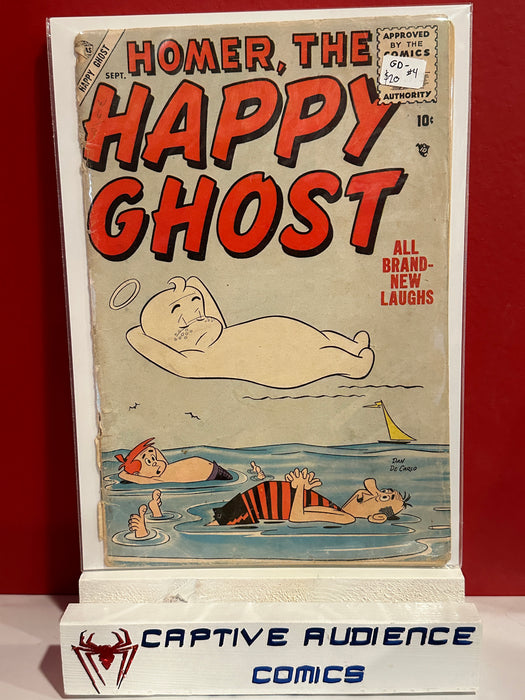 Homer the Happy Ghost, Vol. 1 #4 - GD-