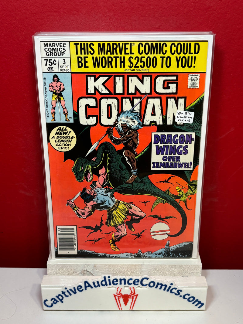 King Conan / Conan the King #3 - Newsstand Variant - VF+