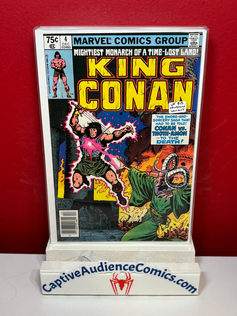 King Conan / Conan the King #4 - Newsstand Variant - VF
