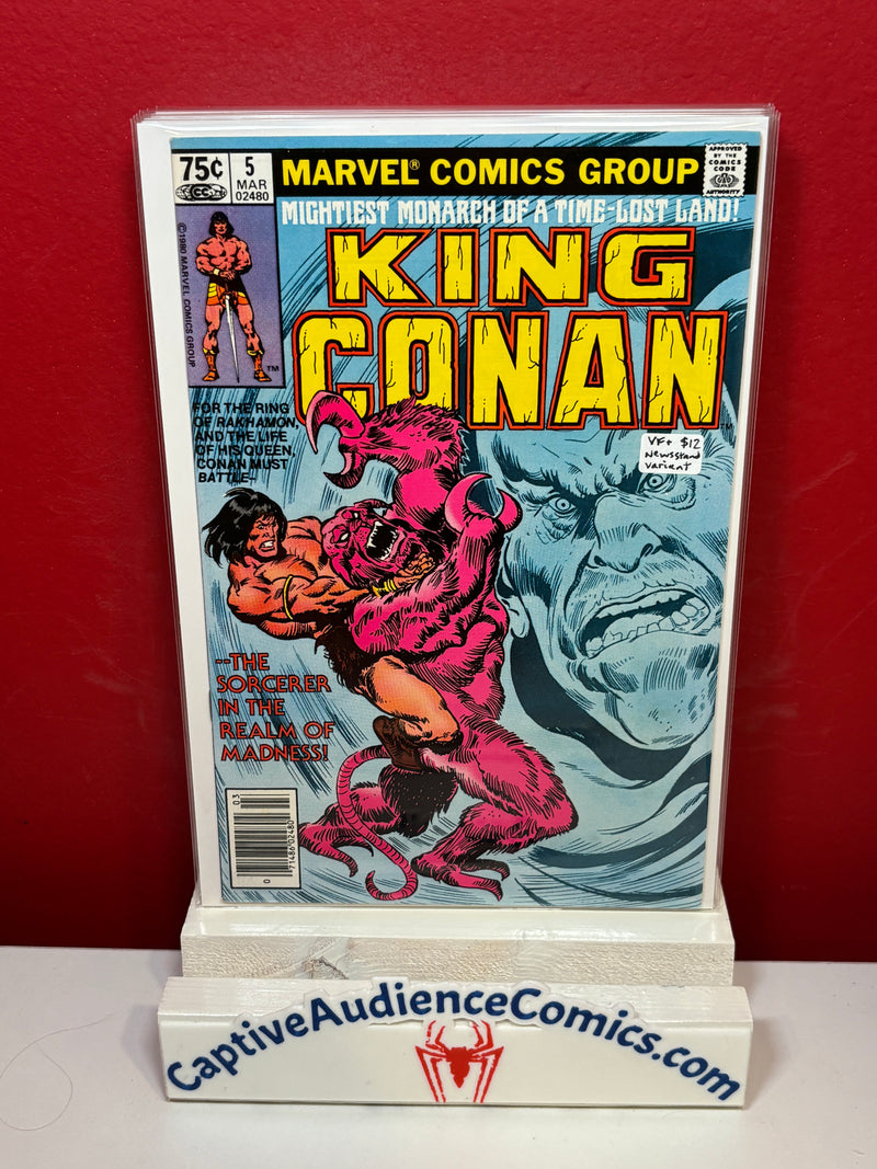 King Conan / Conan the King #5 - Newsstand Variant - VF+