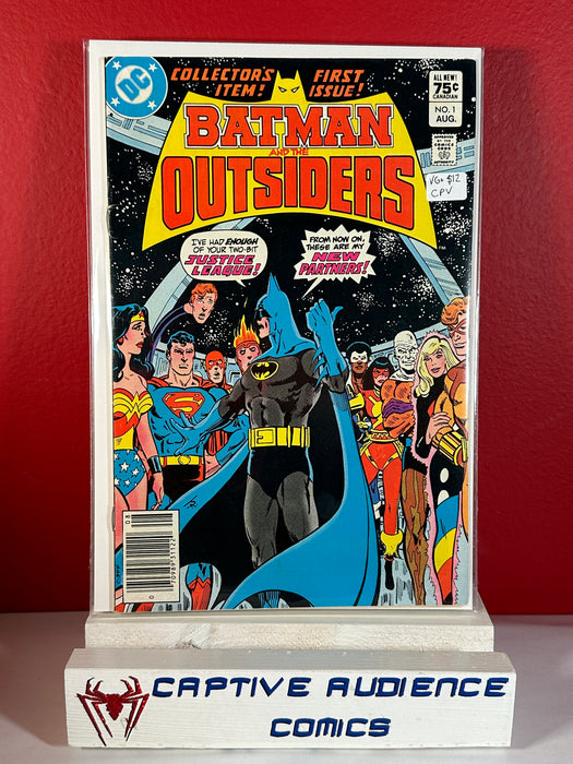 Batman and the Outsiders, Vol. 1 #1 - CPV - VG+