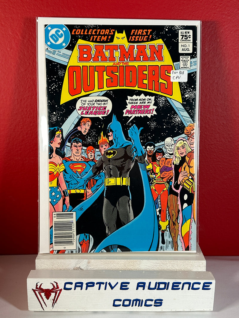 Batman and the Outsiders, Vol. 1 #1 - CPV - FN+