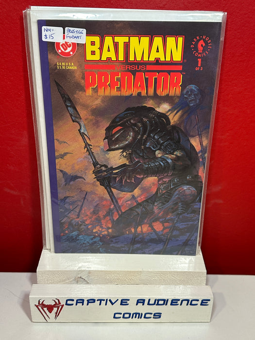 Batman versus Predator #1 - Prestige Format - NM-