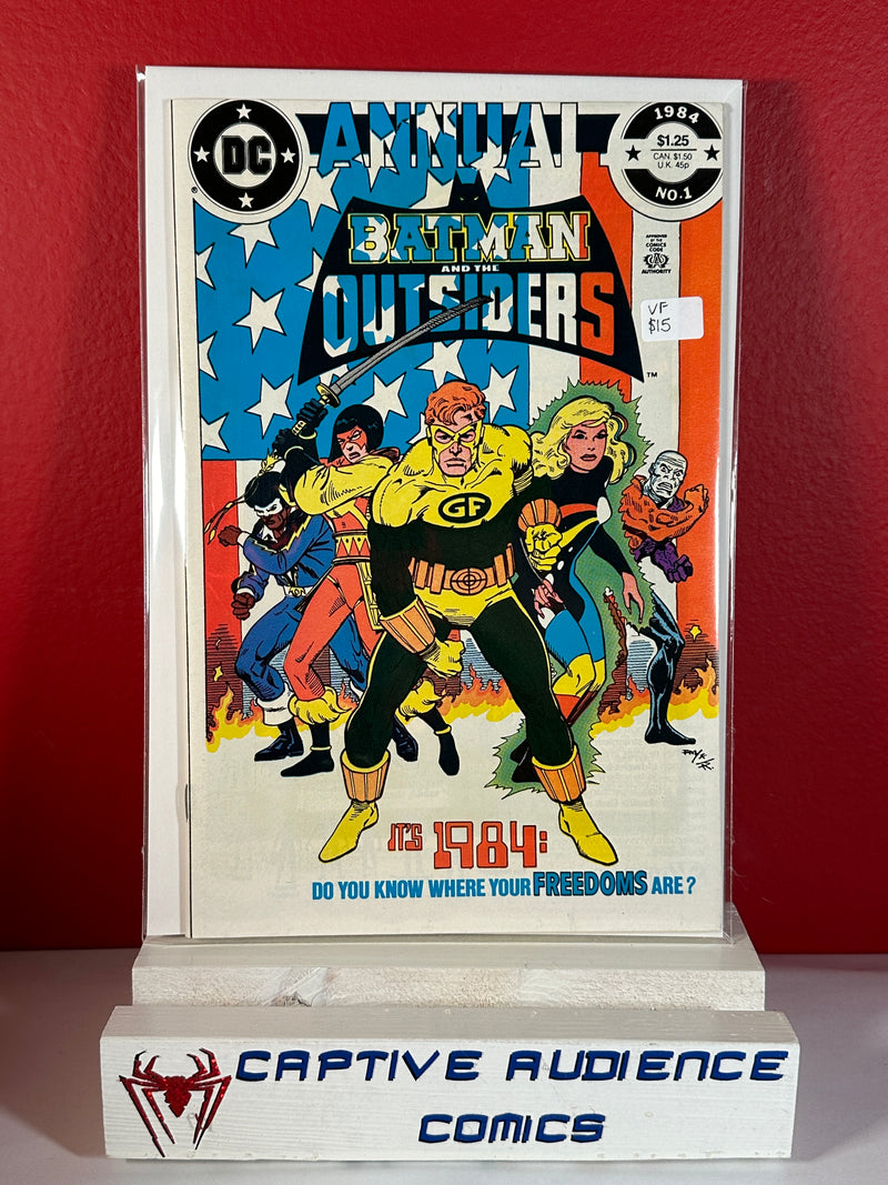Batman and the Outsiders, Vol. 1 Annual #1 - VF
