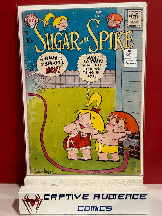 Sugar and Spike #10 - Cover Detached - GD