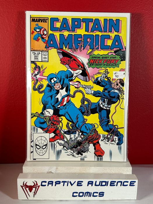 Captain America, Vol. 1 #351 - VF-