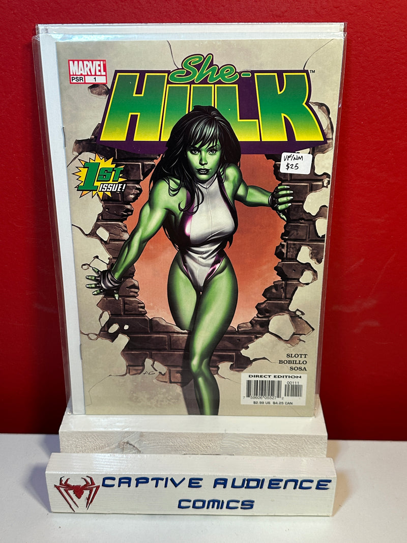 She-Hulk, Vol. 1 #1 - VF/NM