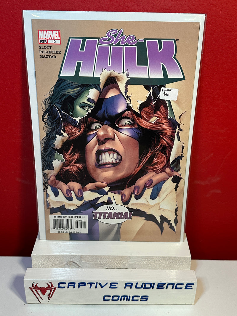 She-Hulk, Vol. 1 #10 - FN/VF