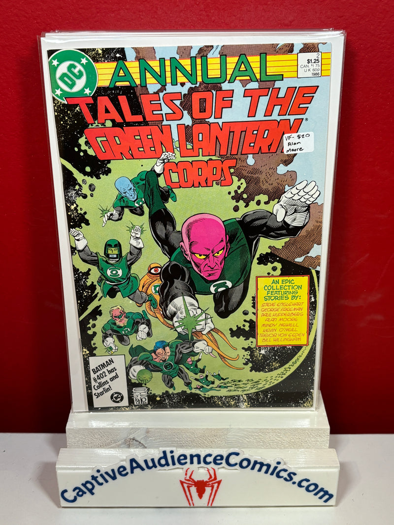 Tales of the Green Lantern Corps Annual #2 - Alan Moore - VF-