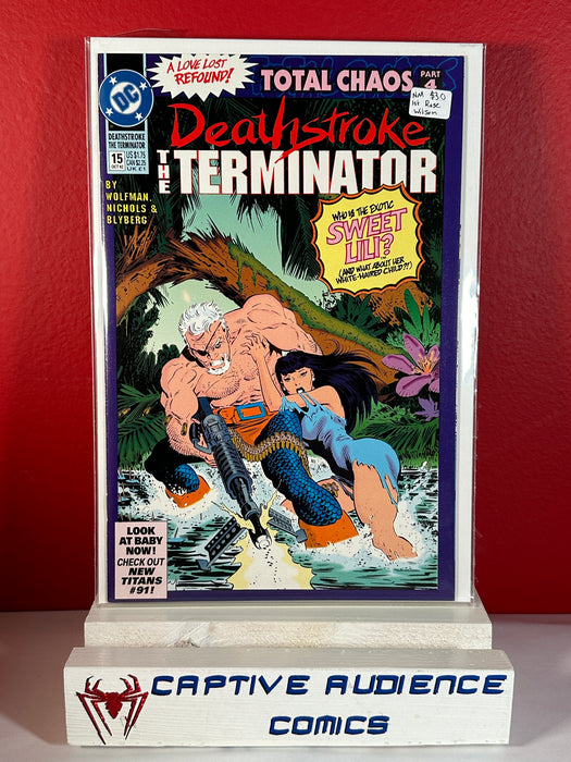 Deathstroke, The Terminator #15 - 1st Rose Wilson - NM