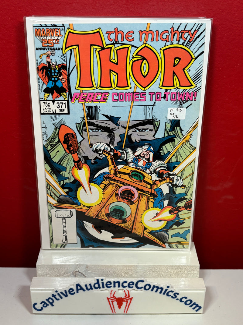 Thor, Vol. 1 #371 - 1st TVA - VF