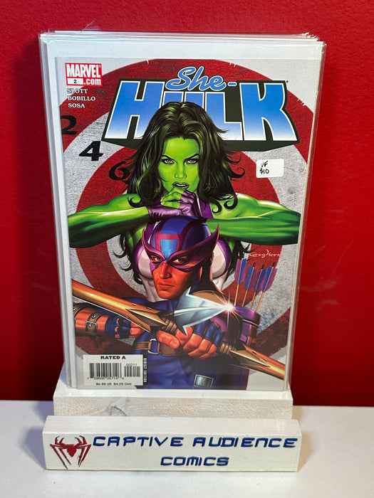 She-Hulk, Vol. 2 #2 - VF