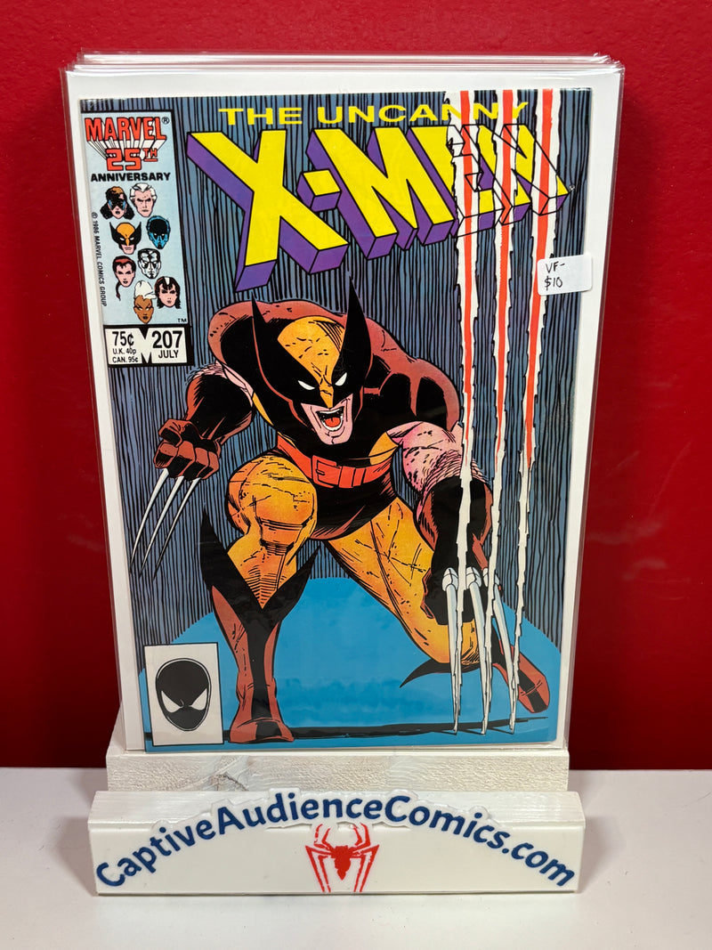 Uncanny X-Men, Vol. 1 #207 - VF-