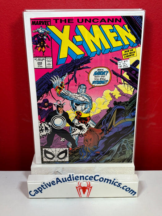 Uncanny X-Men, Vol. 1 #248 - 1st Jim Lee Art on Title - FN+