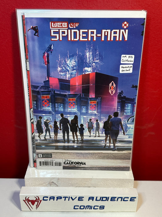 WEB of Spider-Man, Vol. 3 #1 - California Adventures Variant - NM