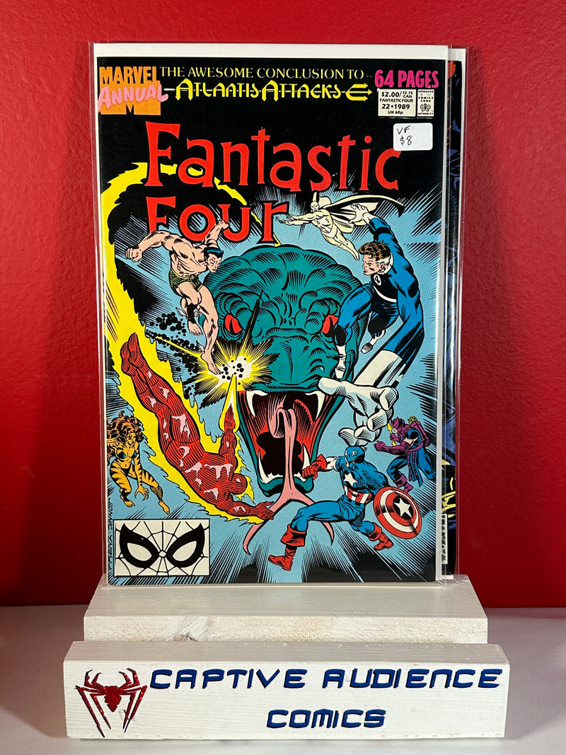 Fantastic Four, Vol. 1 Annual #22 - VF