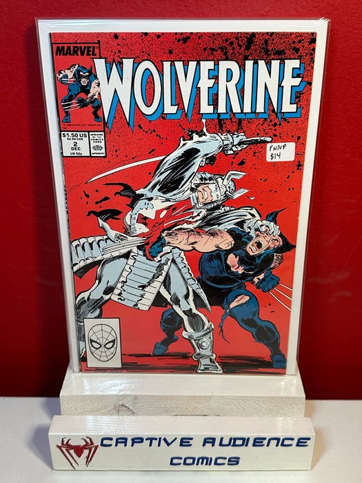 Wolverine, Vol. 2 #2 - FN/VF