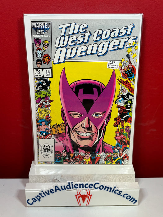 West Coast Avengers, The Vol. 2 #14 - 25th Anniversary Frame Cover - VF